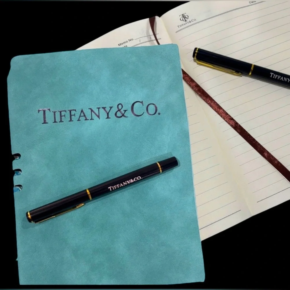NEW Tiffany & Co. VIP Notebook and High End Writing Pen Set - Picture 5 of 8
